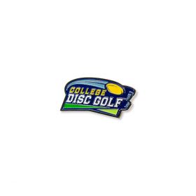 College Disc Golf Lapel Pin from Disc Golf United