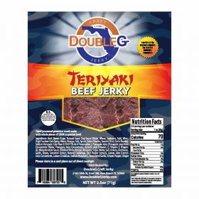 DoubleG Craft Beef Jerky Teriyaki