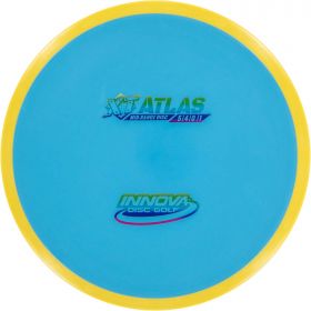 Innova XT Atlas - Straight Mid Range Disc. Yellow / Blue colors.