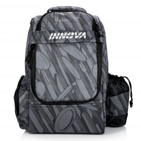 Innova Adventure Pack - Best All Around Disc Golf Backpack. Discs Pattern front.