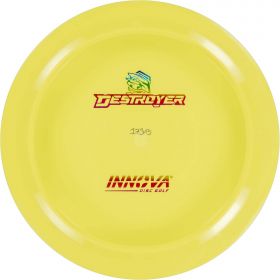 Innova Bottom Stamp Star Destroyer - Overstable Distance Driver. Yellow color.