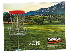 2019 INNOVA Calendar from Disc Golf United