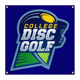 College Disc Golf Vinyl Banner