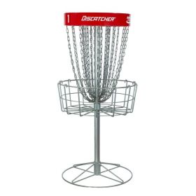 Disc Golf Basket - Innova DISCatcher Pro 28 Target. Complete target set. Red top. Portable base. 
