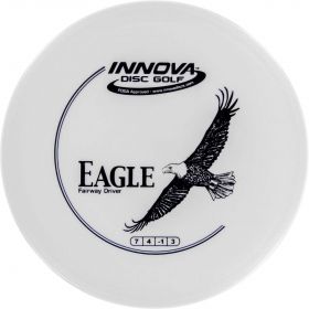 Innova DX Eagle - Overstable Fairway Driver. White color.