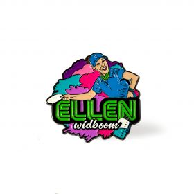 Ellen Widboom Disc Golf Pin