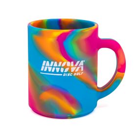 Innova Silicone Coffee Mug. Rainbow color.