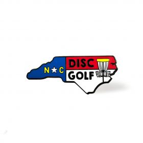 North Carolina Disc Golf Pin