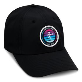 Throw Pink Gradient Patch Performance Hat from Disc Golf United