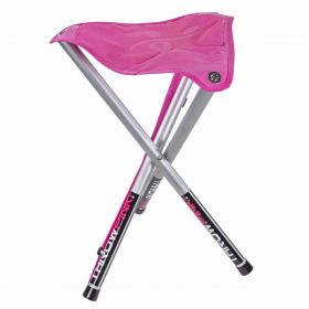 Throw Pink Tripod Stool from Disc Golf United