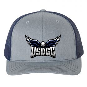USDGC InnPress Adjustable Trucker Hat from Disc Golf United
