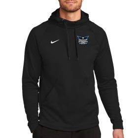 US Disc Golf Championship Nike Pullover Fleece Hoodie. Black color. Front view.