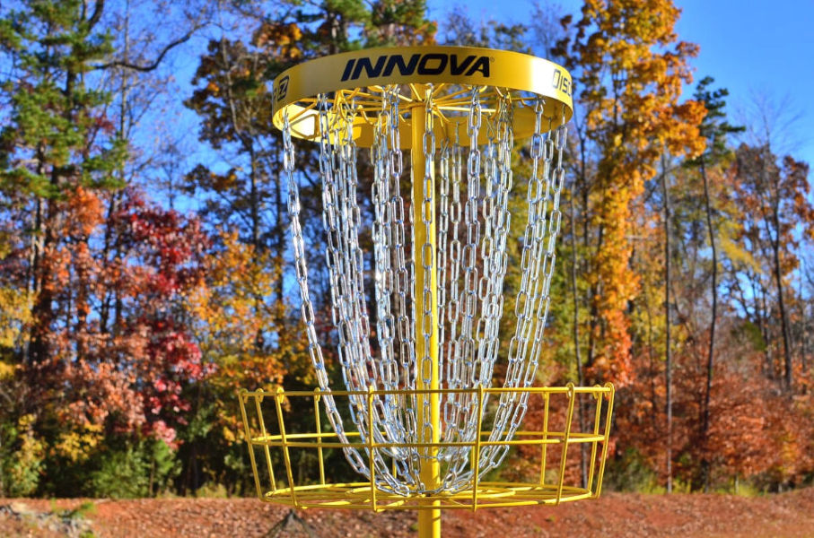 Portable Disc Golf Basket - Innova Discatcher EZ Target