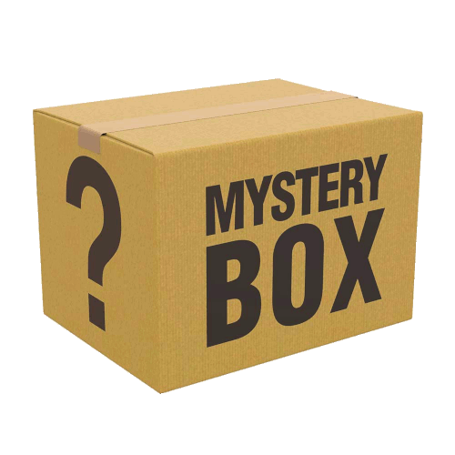 Innova Factory Seconds. Promotional image of a large DGU F2 Mystery box.